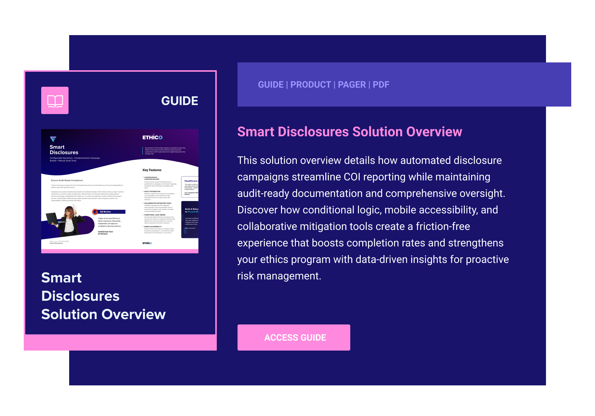 Smart Disclosures