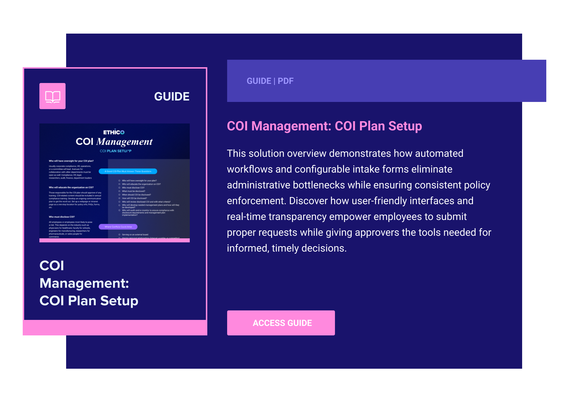 COI Management