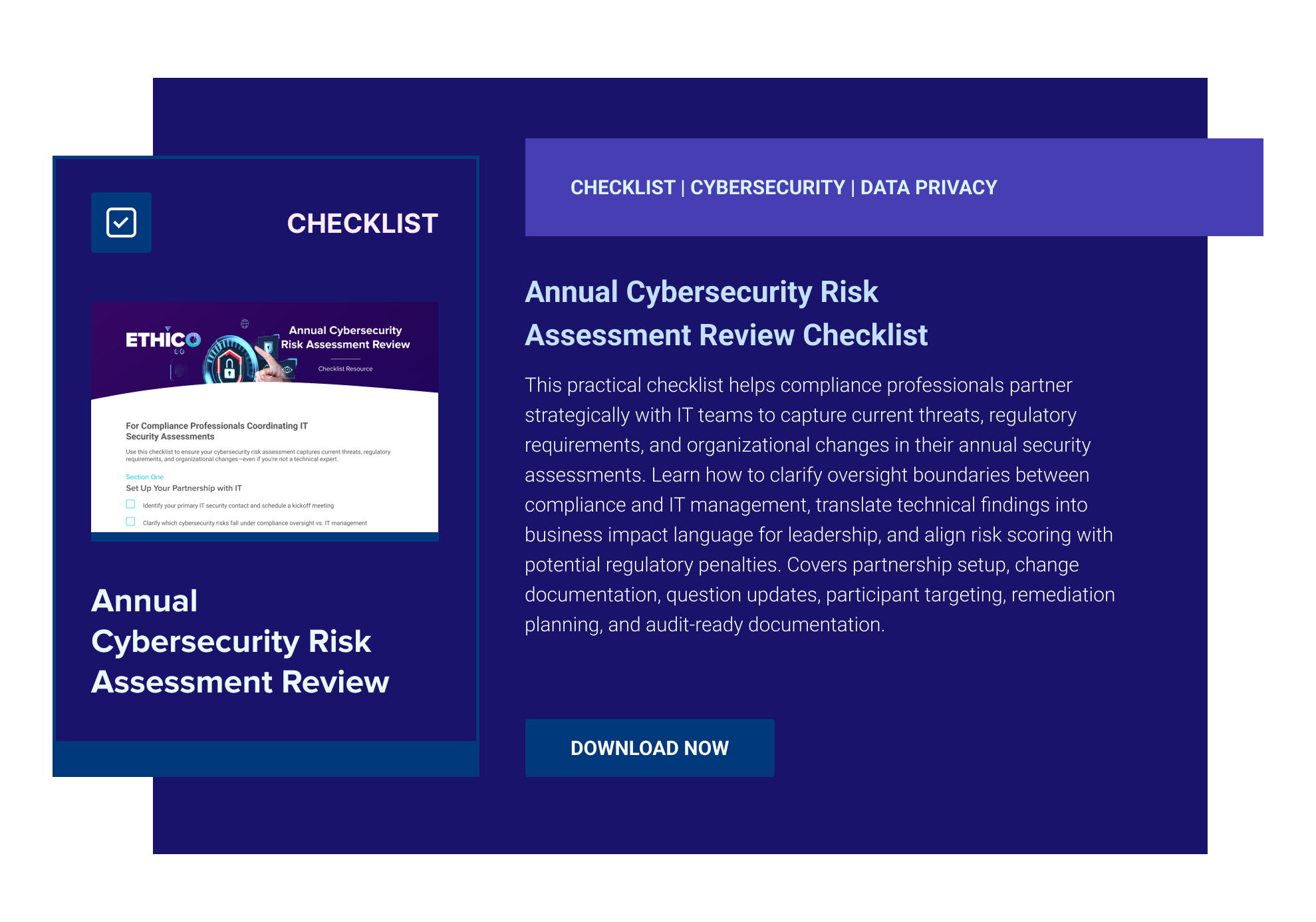 RA Toolkit CS Checklist